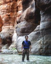 HRH Crown Prince Al Hussein in Wadi Mujib 2017