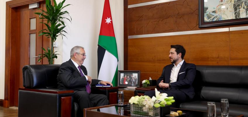 ولي العهد يزور سلطة منطقة العقبة الاقتصادية الخاصة