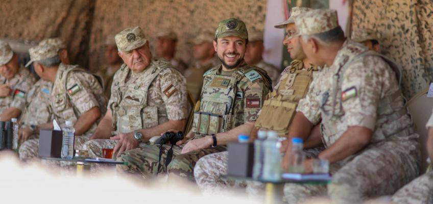 Regent visits 6th Royal Border Guard Battalion