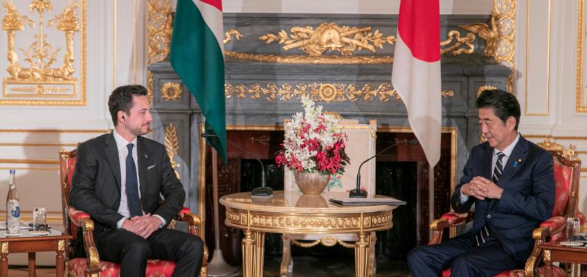 Crown Prince meets Japanese PM in Tokyo