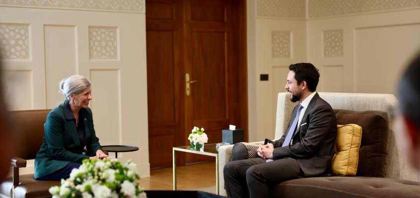 Crown Prince receives US Senator Joni Ernst – August 2026