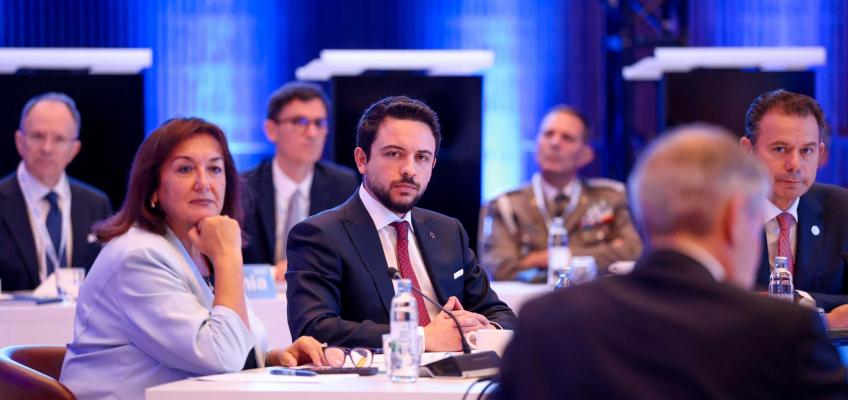 His Royal Highness Crown Prince Al Hussein participates in the MED9 Summit in Croatia