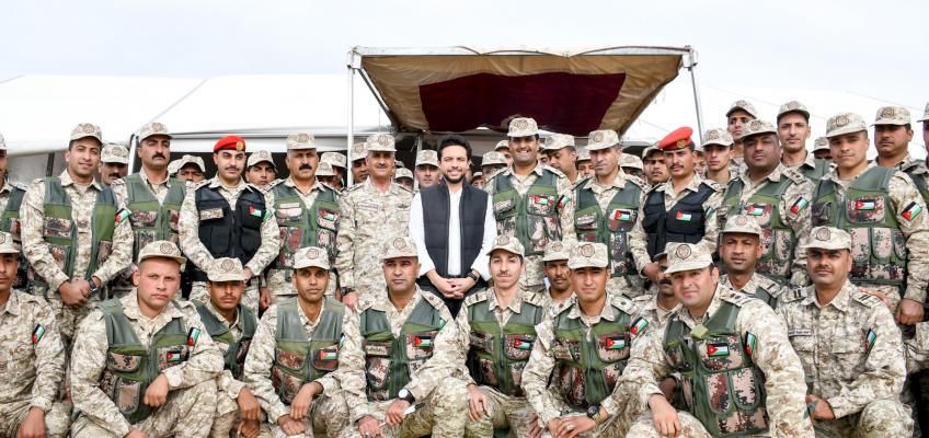 Crown Prince attends military exercise in Southern Military Region