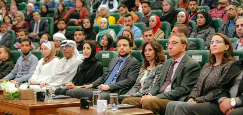 Crown Prince attends youth debate on “University Education vs. Vocational and Technical Education”