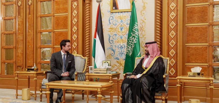 ولي العهد يلتقي في الرياض ولي العهد السعودي