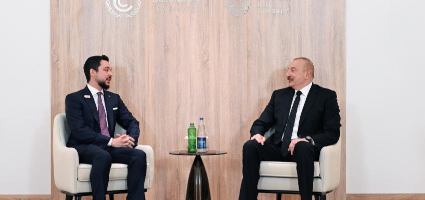 ولي العهد يلتقي قادة دول ورؤساء وفود مشاركين بمؤتمر (COP29)