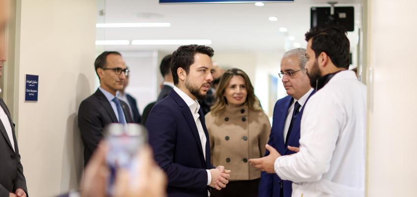 Crown Prince inaugurates rehabilitated Jerash Comprehensive Healthcare Centre