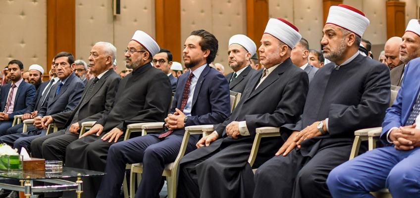 Deputising for His Majesty, HRH Crown Prince Al Hussien bin Abdullah II, attends the 87th Hashemite Scientific Council, on the importance of Jerusalem in Islam