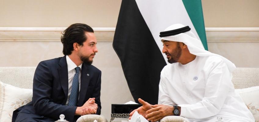 Crown Prince meets with Abu Dhabi Crown Prince