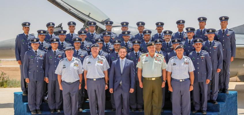 Deputising for King, Crown Prince attends graduation of air force cadets