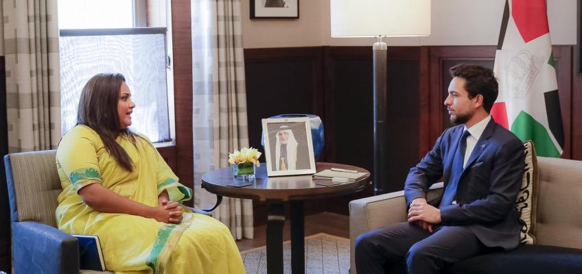 Crown Prince receives UN secretary general's envoy on youth