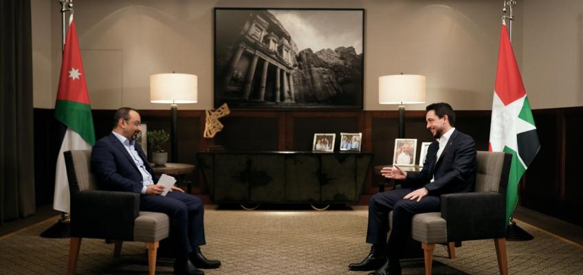 Crown Prince speaks to Jordan Television in interview