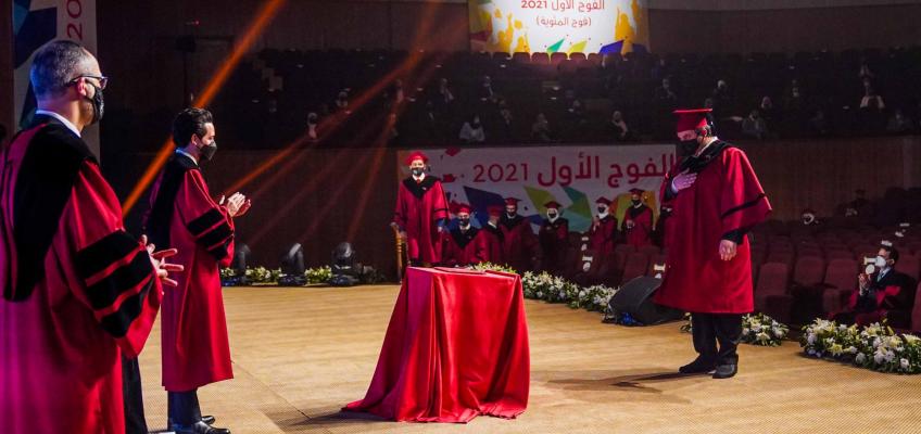 Crown Prince attends graduation of HTU’s first class