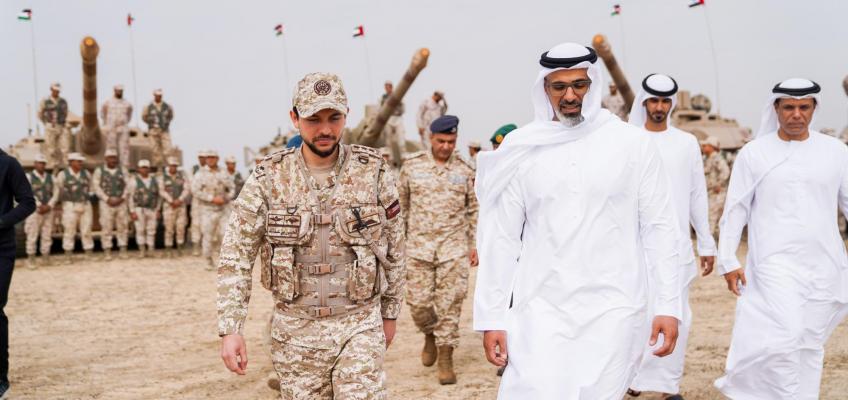 Crown Prince attends joint tactical exercise in Abu Dhabi