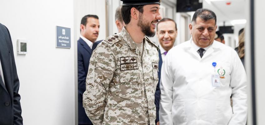 ولي العهد يفتتح مشروع إعادة تأهيل وتطوير مركز صحي برأس العين