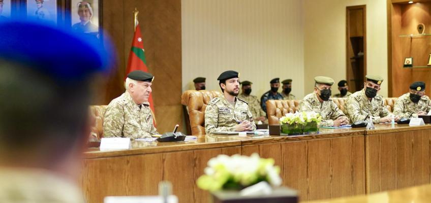 Crown Prince visits JAF General Command