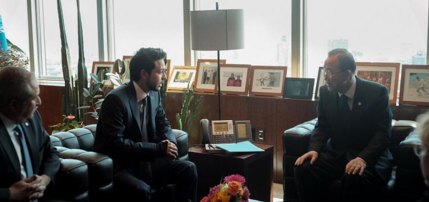 Crown Prince meets UN chief in New York