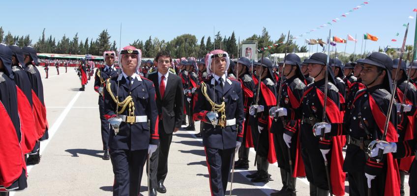 Crown Prince patronizes graduation ceremony at the Royal Jordanian Command and Staff College