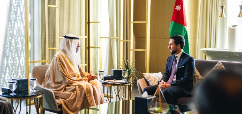 Crown Prince meets Kuwait FM