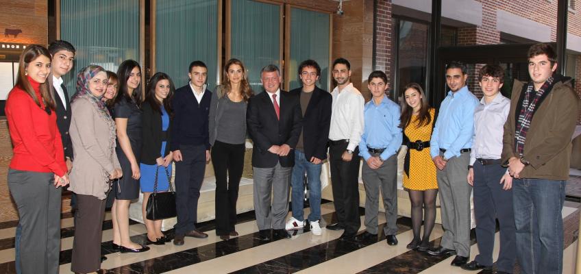 ولي العهد يلتقي مجموعة من الرياديين الأردنيين الشباب