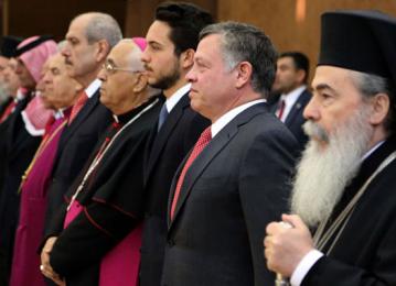 His Majesty King Abdullah II and His Royal Highness Crown Prince Al-Hussein
