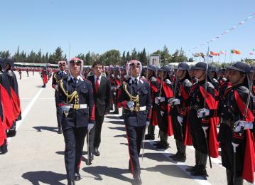 Crown Prince patronizes graduation ceremony at the Royal Jordanian Command and Staff College