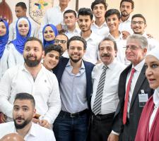 His Royal Highness Crown Prince Al Hussein bin Abdullah II visits Creativity Club – Karak